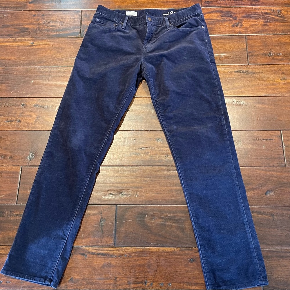 Gap 1969 Blue Corduroy Boot Cut Pants
